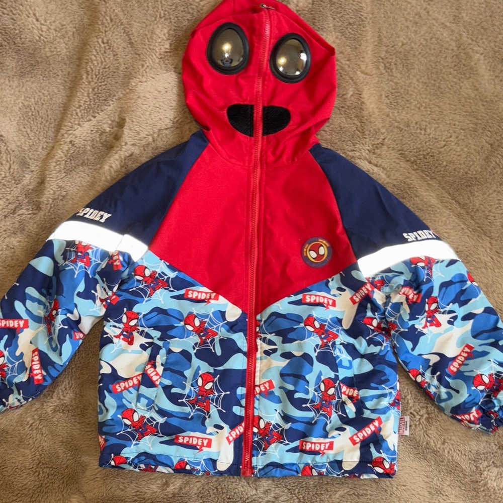 Red and Blue Spidey Kids Jacket